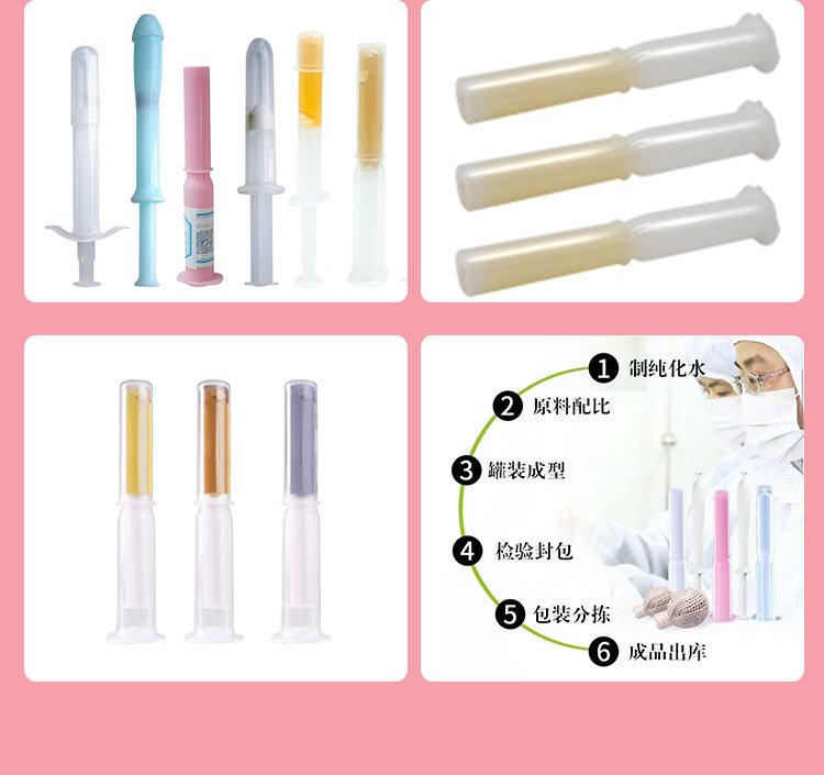 婦科凝膠生產流程