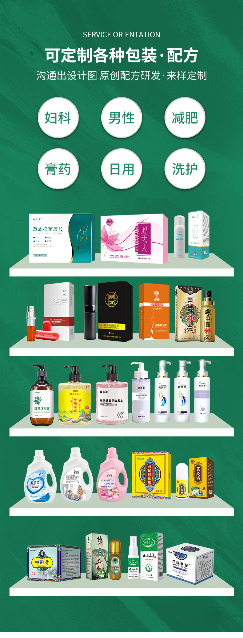 修康集團貼牌定制產品系列展示 修康集團貼牌定制產品系列展示